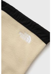 The North Face komin kolor beżowy gładki. Kolor: beżowy. Wzór: gładki #2