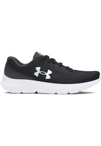 Buty do biegania dla dzieci Under Armour Rogue 4 AL. Kolor: czarny, biały, wielokolorowy. Sport: bieganie #1