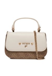 Guess Torebka J4YZ42 WFEN0 Beżowy. Kolor: beżowy. Materiał: skórzane #3