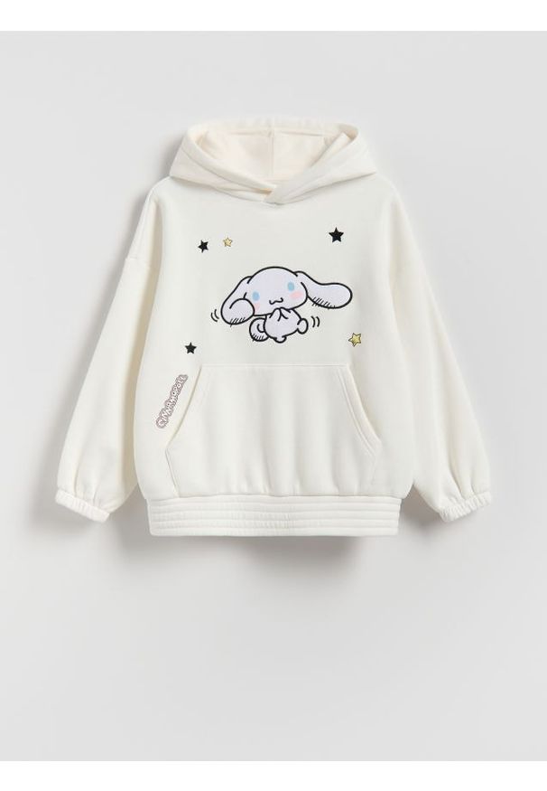 Reserved - Bluza Cinnamoroll - złamana biel. Materiał: bawełna