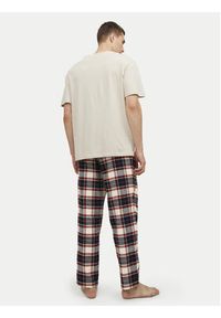 Jack & Jones Spodnie piżamowe Crimon 12182711 Kolorowy Regular Fit. Materiał: bawełna. Wzór: kolorowy #2