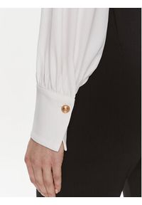 Elisabetta Franchi Koszula CA-T25-41E2-V350 Biały Regular Fit. Kolor: biały. Materiał: wiskoza #5