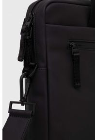Calvin Klein torba na laptopa kolor czarny. Kolor: czarny. Materiał: poliester #2