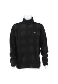 columbia - Bluzy sportowa męska Columbia Sweater Weather Printed Half Zip Ii. Kolor: czarny #1
