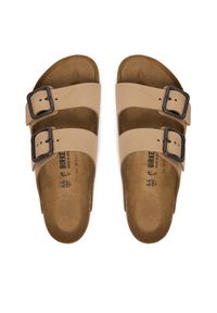 Birkenstock Klapki Arizona Wire Buckle 1031627 Beżowy. Kolor: beżowy. Materiał: skóra, nubuk #2