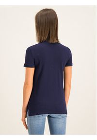 Lacoste Polo PF7839 Granatowy Classic Fit. Typ kołnierza: polo. Kolor: niebieski. Materiał: bawełna #4