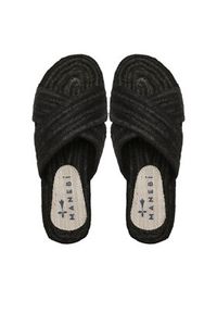 Manebi Espadryle Yute Rope Rope Sandals S 9.6 Y0 Czarny. Kolor: czarny #3