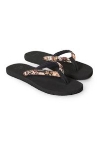 RIPCURL - Japonki damskie Rip Curl Freedom Bloom Open Toe. Nosek buta: otwarty. Kolor: czarny #1