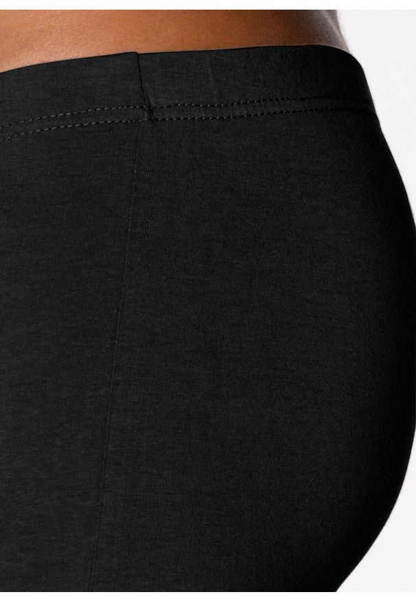 bonprix - Bawełniane bokserki, dopasowany fason (3 pary). Kolor: czarny. Materiał: jersey, materiał, bawełna