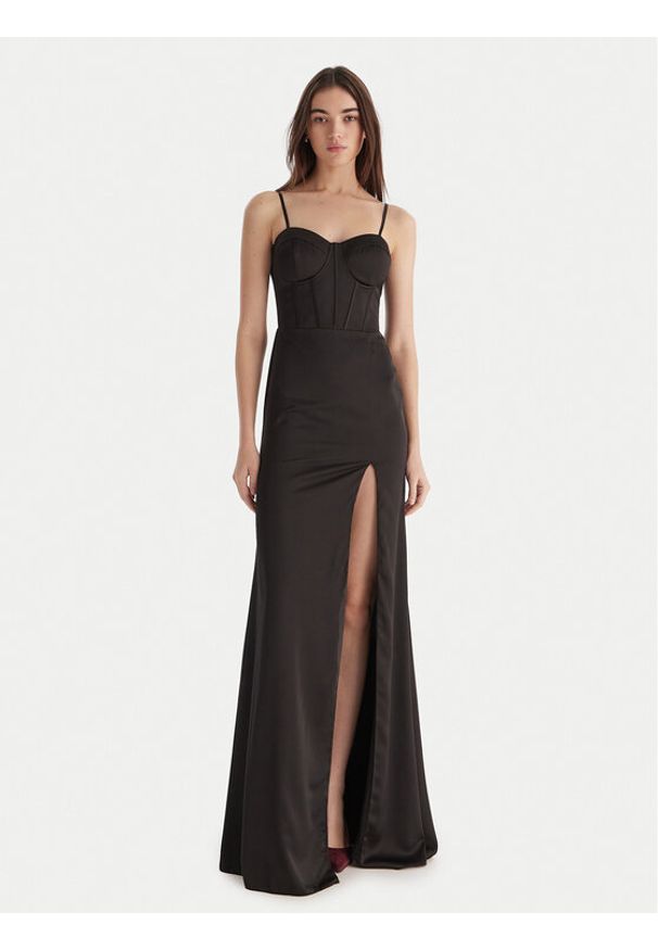 Artigli Sukienka wieczorowa ACAB003486 Czarny Regular Fit. Kolor: czarny. Materiał: syntetyk. Styl: wizytowy