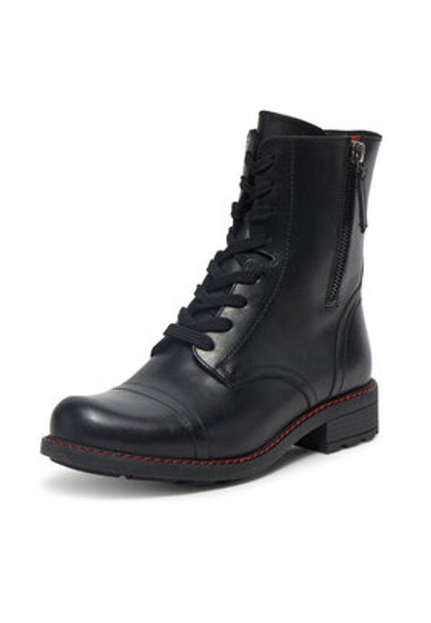 Lasocki Trzewiki CEO-WI16-VIVA-11 Czarny. Kolor: czarny. Materiał: skóra