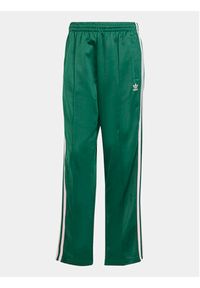 Adidas - adidas Spodnie dresowe adicolor Classics SST IM9818 Zielony Loose Fit. Kolor: zielony. Materiał: bawełna #5
