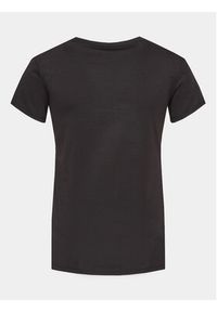 Fox Racing T-Shirt W Absolute 001 Czarny Slim Fit. Kolor: czarny. Materiał: syntetyk #3