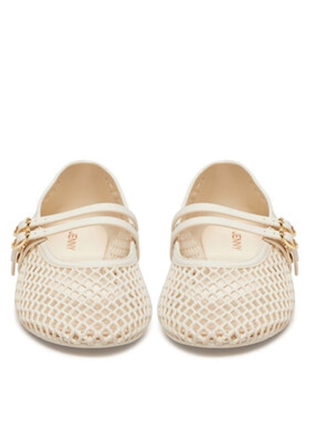 Jenny - JENNY Baleriny CT0613-78 Beżowy. Kolor: beżowy. Materiał: syntetyk