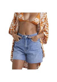 Szorty Billabong Riley wyblakły indygo z postrzępieniami. Kolor: szary. Sport: skateboard #1