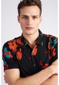 Lee - LEE SEASONAL SS SHIRT MĘSKA KOSZULA NA CO DZIEŃ BLACK L66DOC01. Okazja: na co dzień. Styl: casual #4