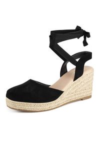 Jenny - JENNY Espadryle WSS21531-01 Czarny. Kolor: czarny. Materiał: materiał #5