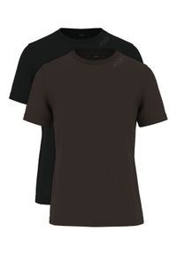 JOOP! T-Shirt 58 254JE58Tori 30048474 Czarny Slim Fit. Kolor: czarny. Materiał: bawełna