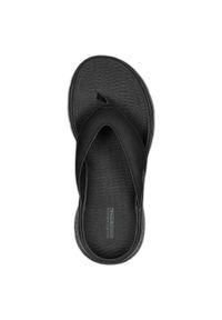 skechers - Japonki męskie SKECHERS Go Walk Flex Sandal Vallejo. Kolor: czarny