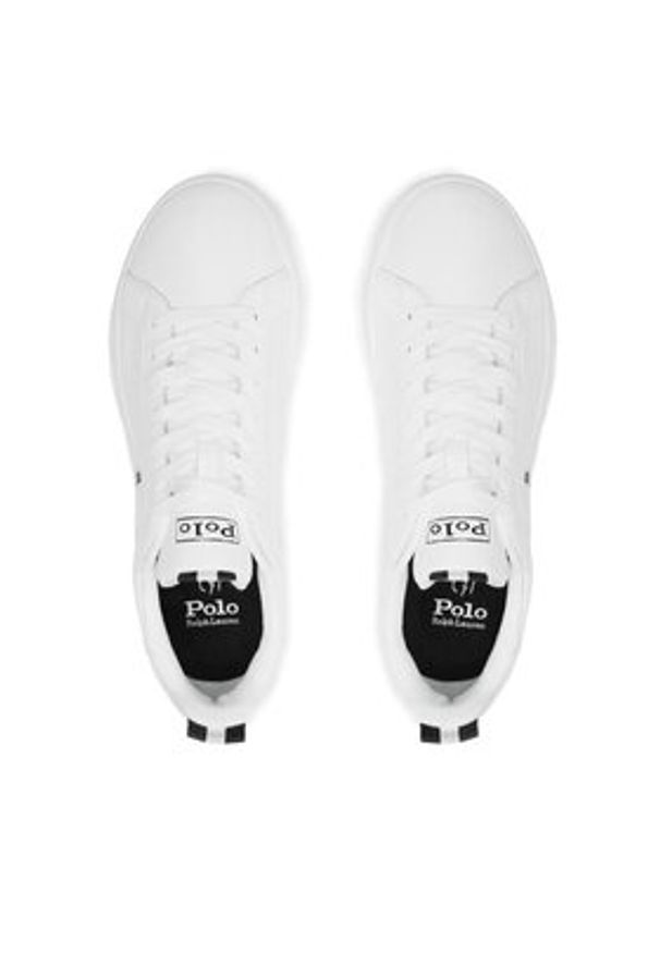 Polo Ralph Lauren Sneakersy 809860883006 Biały. Kolor: biały. Materiał: skóra