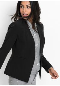 bonprix - Żakiet. Kolor: czarny. Styl: elegancki #3