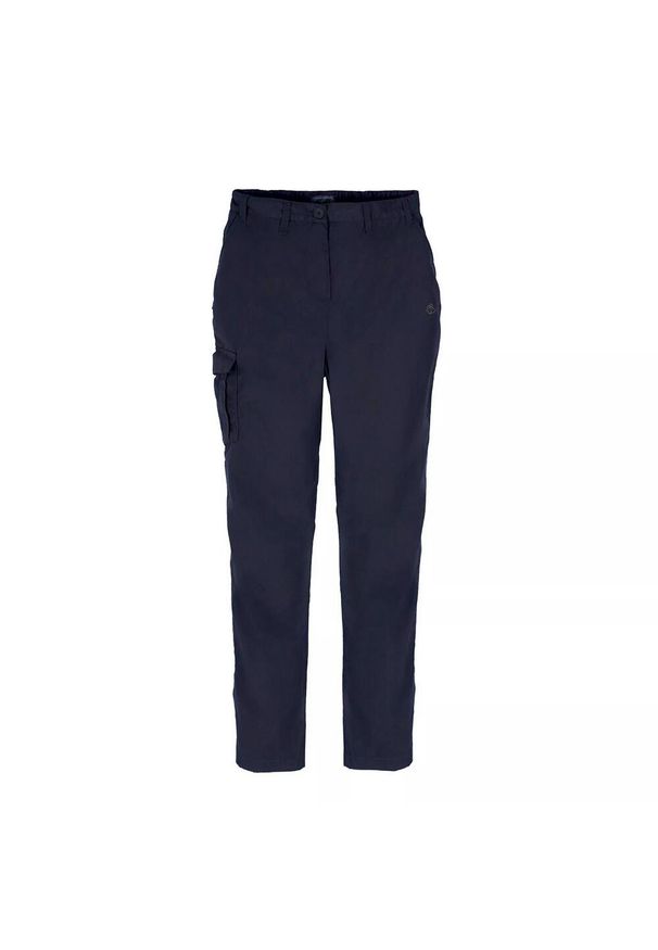 CRAGHOPPERS - Spodnie Damskie Expert Kiwi. Kolor: niebieski, zielony, wielokolorowy. Sezon: lato. Sport: turystyka piesza