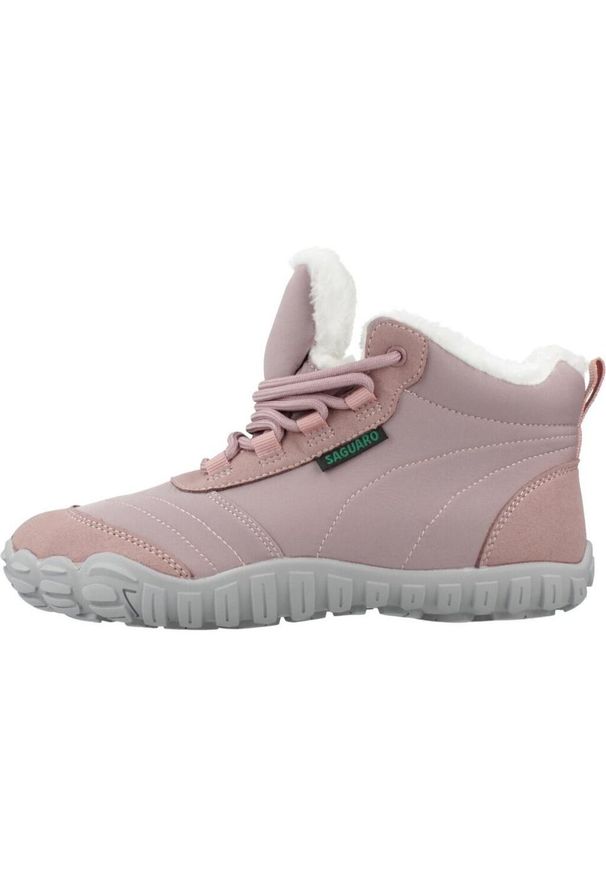 Buty SAGUARO WILL II Rose. Kolor: różowy. Materiał: tkanina, syntetyk. Styl: sportowy