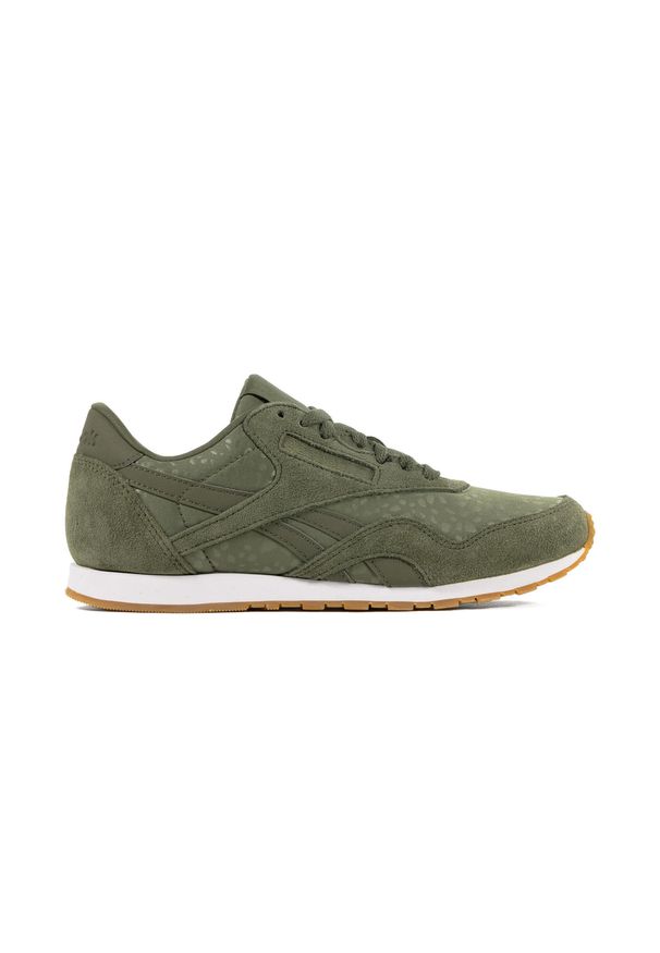 Reebok - Buty na co dzień damskie REEBOK CL NYLON SLIM TXT L skóra. Okazja: na co dzień. Kolor: wielokolorowy. Materiał: skóra, nylon. Model: Reebok Nylon