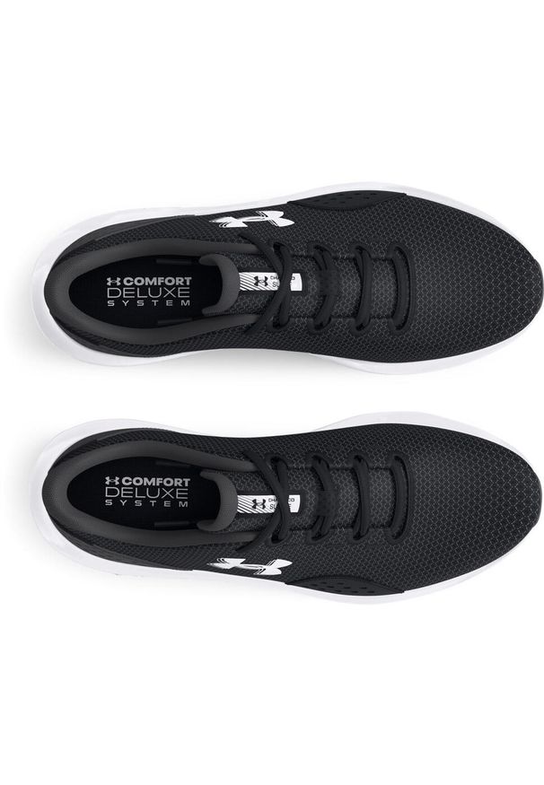 Buty Under Armour UA CHARGED SURGE 4, Mężczyźni. Kolor: czarny. Materiał: materiał, syntetyk, tkanina