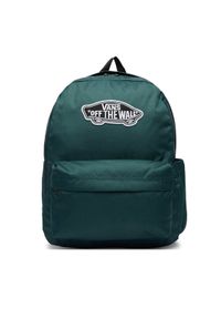Vans Plecak Old Skool Classic Backpack VN000H4YFRJ1 Zielony. Kolor: zielony. Materiał: materiał #1