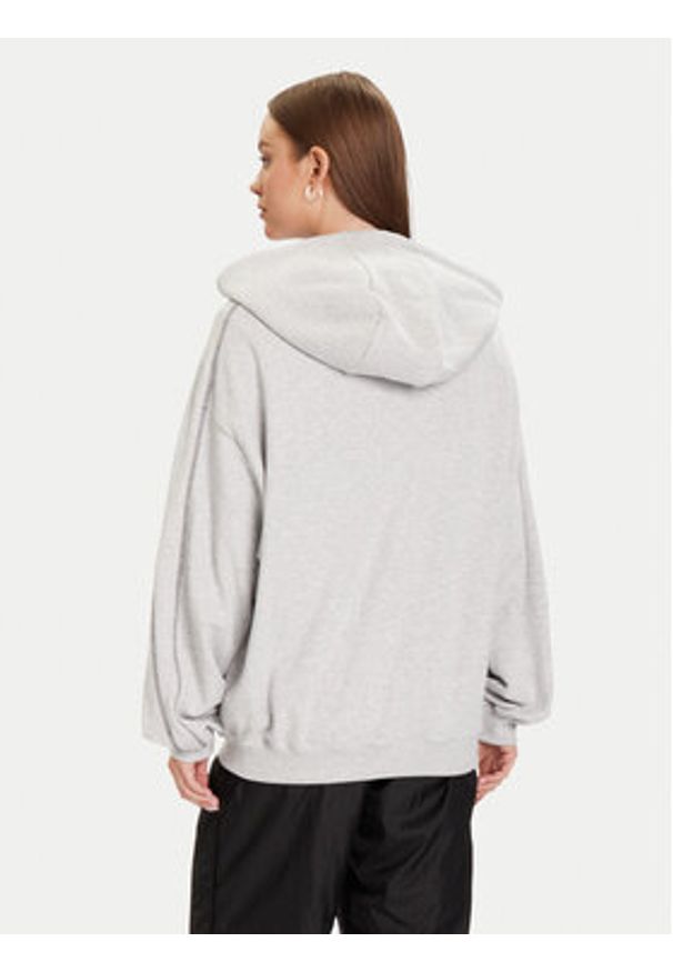 Puma Bluza PUMA X ROSÉ T7 633801 10 Szary Oversize. Kolor: szary. Materiał: bawełna