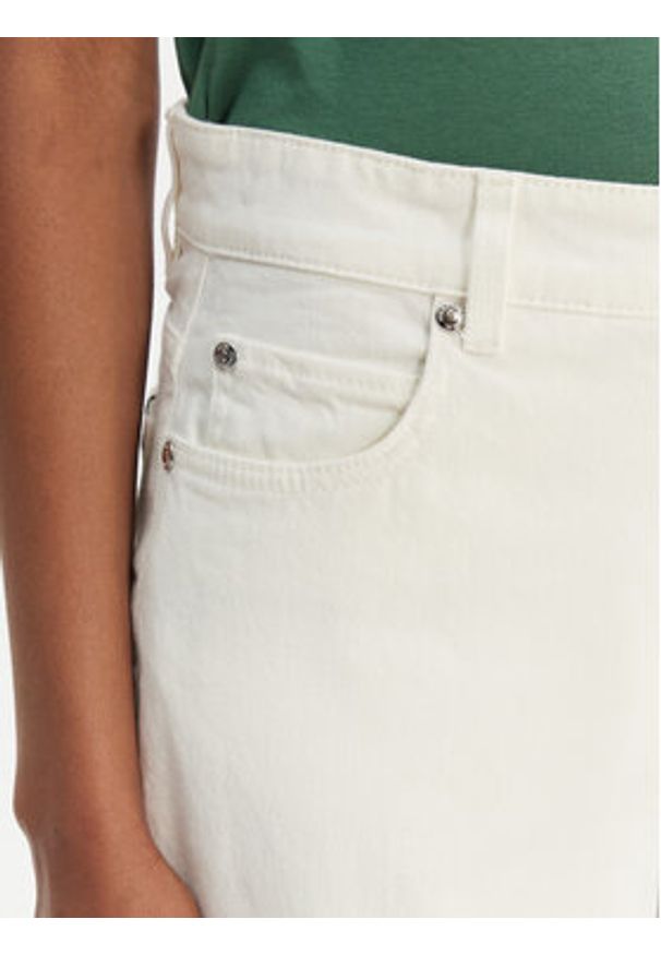 Weekend Max Mara Jeansy Medina 2615131051 Biały Wide Leg. Kolor: biały