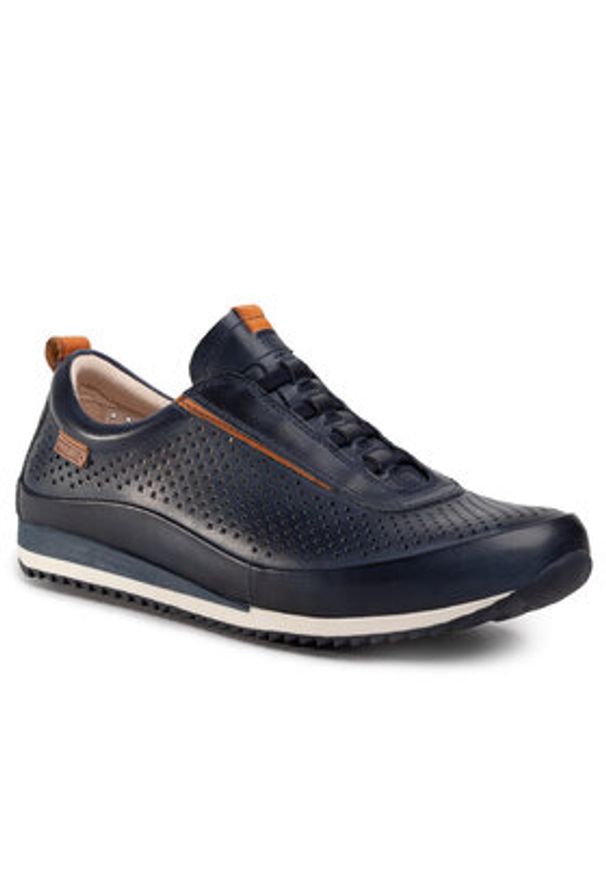 Pikolinos Sneakersy M2A-6252 Granatowy. Kolor: niebieski. Materiał: skóra