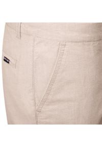 Bawełniane Męskie Krótkie Spodenki (Szorty) - Pako Jeans - Beż. Kolor: wielokolorowy, beżowy, brązowy. Materiał: bawełna. Długość: krótkie. Sezon: lato. Styl: klasyczny #3