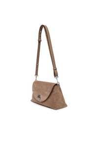 Coccinelle Torebka Toc Coccinellenikla Suede Bim E1 TOC 12 01 01 Beżowy. Kolor: beżowy. Materiał: skórzane, zamszowe