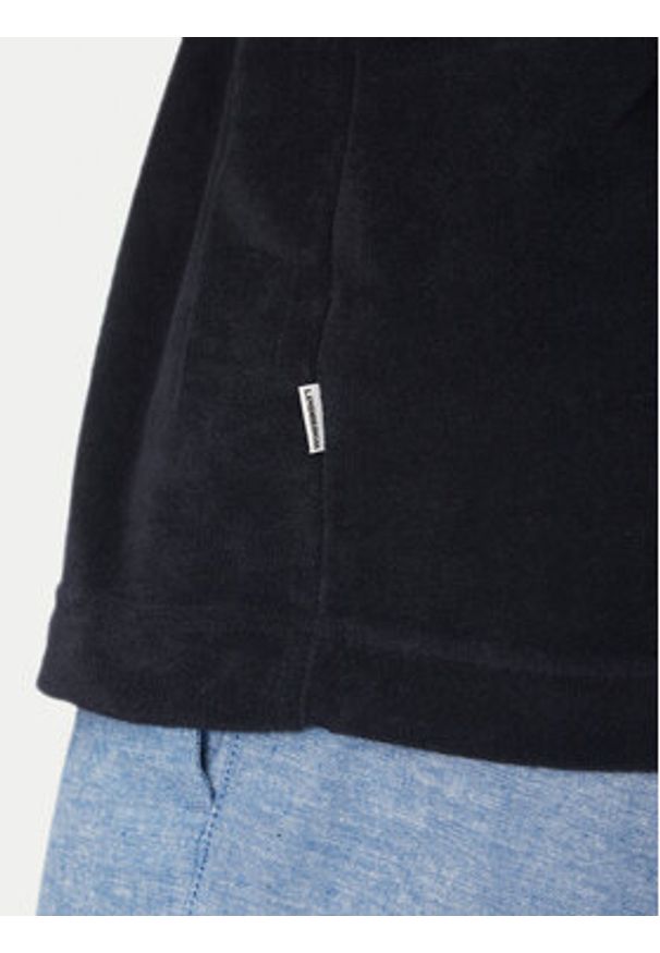 Lindbergh Polo 30-404263 Granatowy Relaxed Fit. Typ kołnierza: polo. Kolor: niebieski. Materiał: bawełna