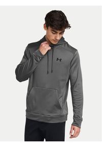 Under Armour Bluza UA Armour Fleece 1373353 Szary Regular Fit. Kolor: szary. Materiał: syntetyk