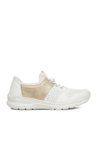 Sneakersy Rieker. Kolor: biały