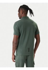 EA7 Emporio Armani Polo 8NPF14 PJVQZ U7260 Zielony Regular Fit. Typ kołnierza: polo. Kolor: zielony. Materiał: bawełna #3