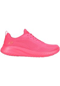 skechers - Buty damskie SKECHERS Bobs Squad Chaos Cool Rythms. Kolor: różowy