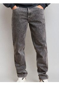 Sinsay - Jeansy comfort - szary. Kolor: szary #1