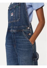 Tommy Jeans Ogrodniczki Daisy DW0DW17291 Niebieski Straight Fit. Kolor: niebieski