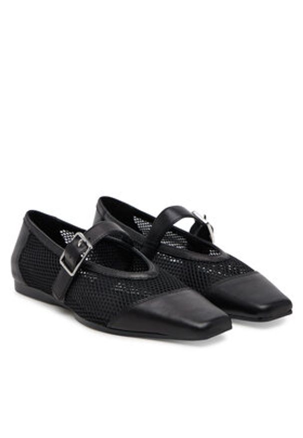 Vagabond Shoemakers Baleriny Wioletta 5701-315-20 Czarny. Kolor: czarny. Materiał: skóra