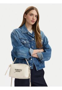 Tommy Jeans Torebka Tjw Bold Camera Bag AW0AW18470 Kremowy. Kolor: kremowy. Materiał: skórzane #1
