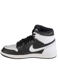 Buty do chodzenia męskie Nike Air Jordan 1 Retro High OG. Zapięcie: sznurówki. Kolor: wielokolorowy. Materiał: tkanina, materiał, skóra, syntetyk. Szerokość cholewki: normalna. Model: Nike Air Jordan. Sport: turystyka piesza