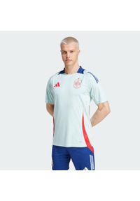 Adidas - Koszulka Spain Tiro 24 Competition Training. Kolor: wielokolorowy, niebieski, czerwony. Materiał: materiał. Sport: piłka nożna #1
