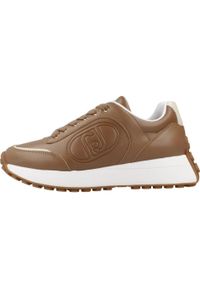 Liu Jo - Kapcie LIU-JO LOLO 17 Brązowy. Kolor: brązowy. Materiał: tkanina, skóra. Styl: sportowy