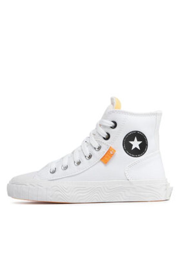 Converse Trampki Chuck Taylor Alt Star Hi A00423C Biały. Kolor: biały. Materiał: materiał