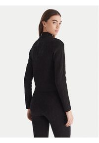 MICHAEL Michael Kors Golf MF5619YJWV Czarny Slim Fit. Typ kołnierza: golf. Kolor: czarny. Materiał: syntetyk #4