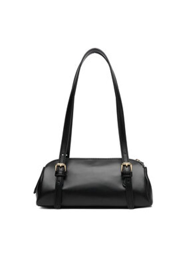 Love Moschino - LOVE MOSCHINO Torebka JC4101PP1OLY0000 Czarny. Kolor: czarny. Materiał: skórzane